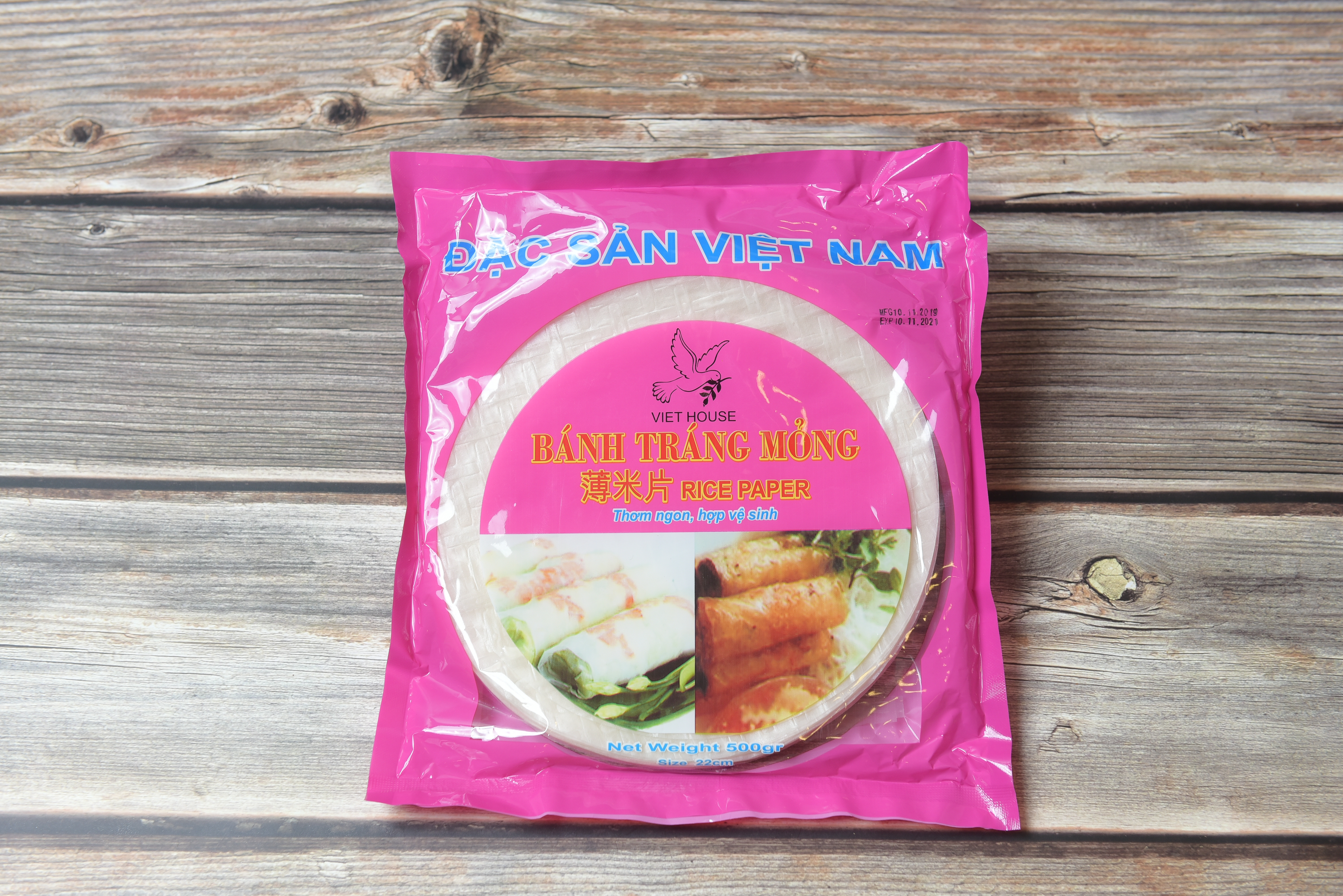 越南春捲皮(米紙)500g