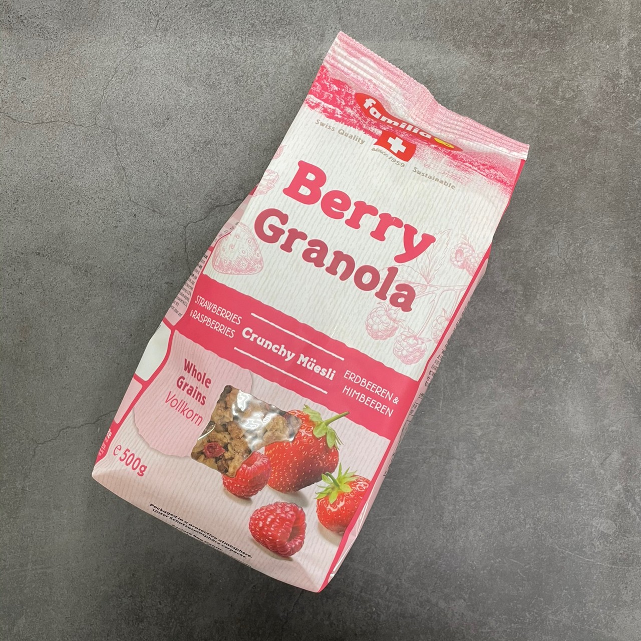 瑞士全家綜合穀物(草莓)500g