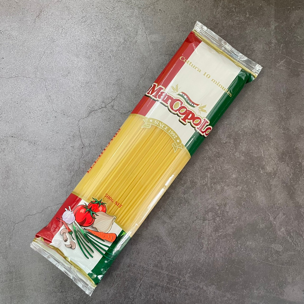 義大利麵-500G直條 馬可波羅