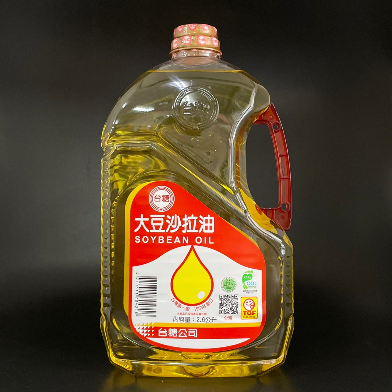 台糖沙拉油2.6L(6罐裝)