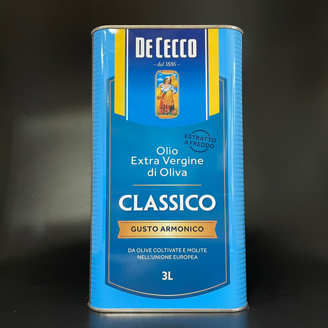 DE CECCO特級冷壓精純橄欖油3L